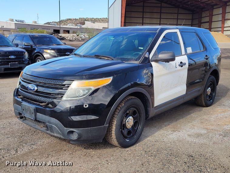 image for item ED0038 2014 Ford Explorer Police Interceptor SUV