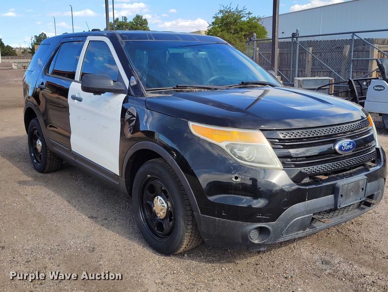 image for item ED0038 2014 Ford Explorer Police Interceptor SUV