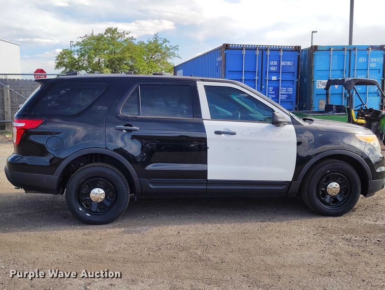 image for item ED0038 2014 Ford Explorer Police Interceptor SUV