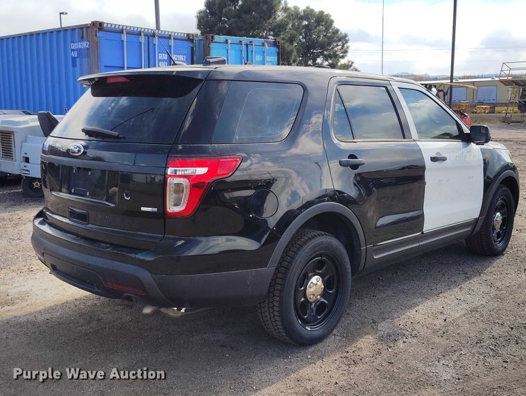 image for item ED0038 2014 Ford Explorer Police Interceptor SUV