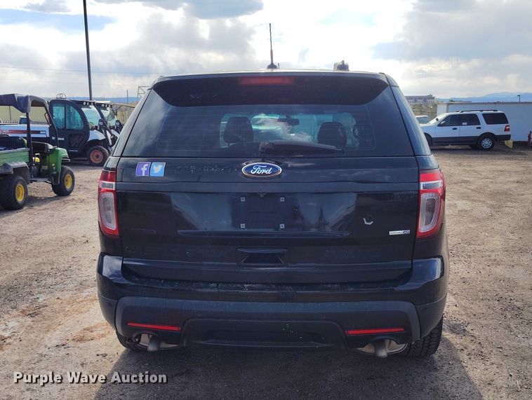 image for item ED0038 2014 Ford Explorer Police Interceptor SUV