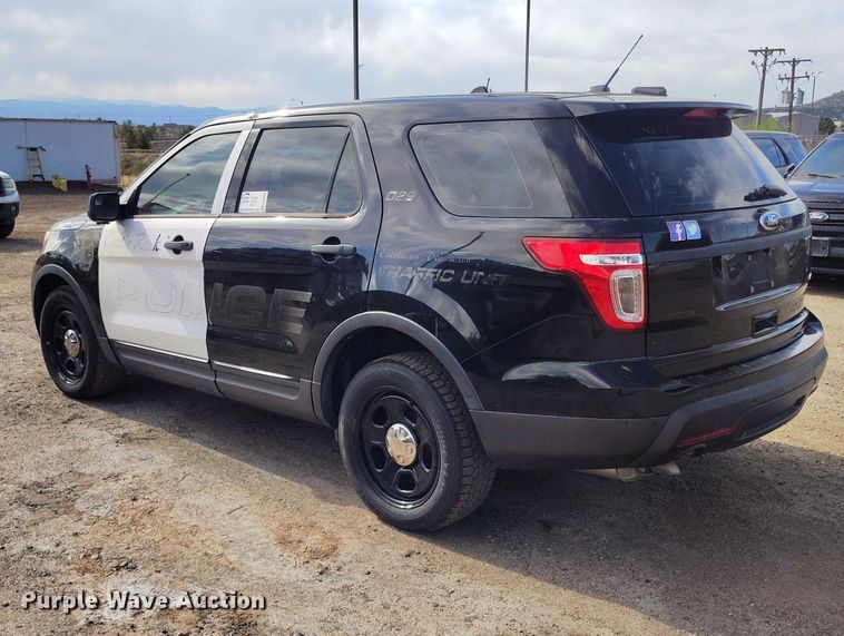 image for item ED0038 2014 Ford Explorer Police Interceptor SUV