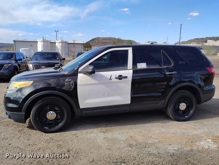 image for item ED0038 2014 Ford Explorer Police Interceptor SUV