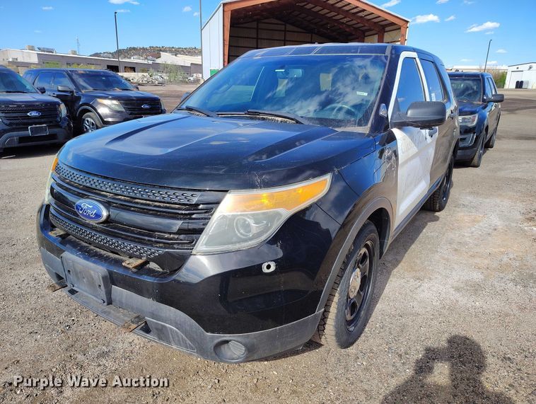 image for item ED0038 2014 Ford Explorer Police Interceptor SUV