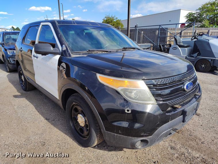 image for item ED0038 2014 Ford Explorer Police Interceptor SUV
