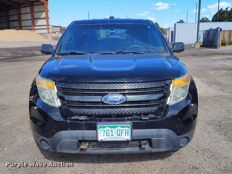 image for item ED0039 2015 Ford Explorer Police Interceptor SUV