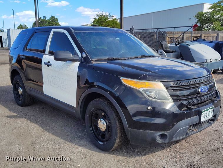 image for item ED0039 2015 Ford Explorer Police Interceptor SUV