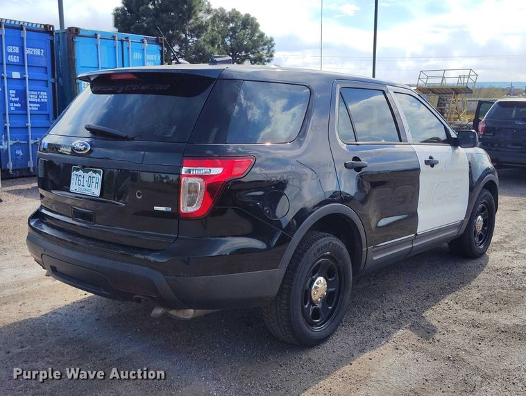 image for item ED0039 2015 Ford Explorer Police Interceptor SUV