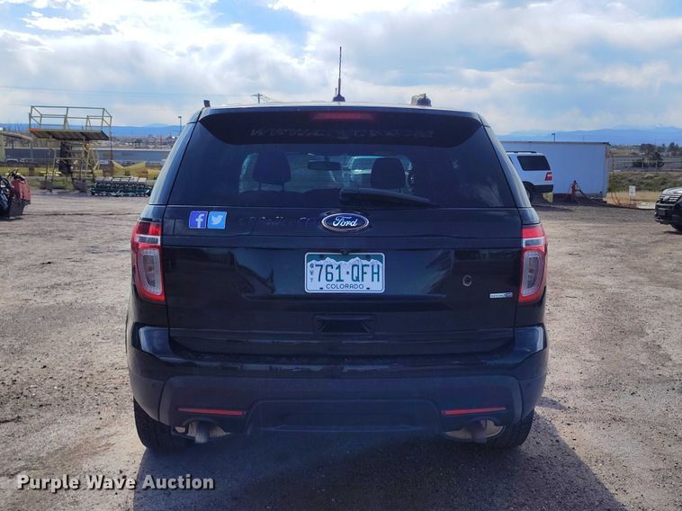 image for item ED0039 2015 Ford Explorer Police Interceptor SUV