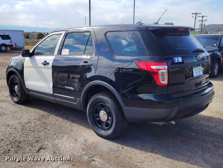 image for item ED0039 2015 Ford Explorer Police Interceptor SUV