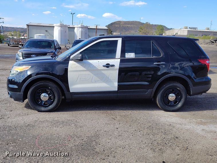 image for item ED0039 2015 Ford Explorer Police Interceptor SUV