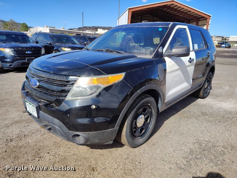 image for item ED0039 2015 Ford Explorer Police Interceptor SUV