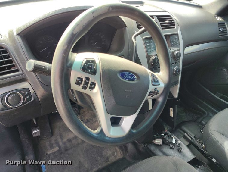 image for item ED0039 2015 Ford Explorer Police Interceptor SUV