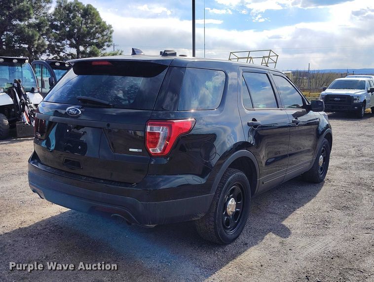 image for item ED0040 2017 Ford Explorer Police Interceptor SUV