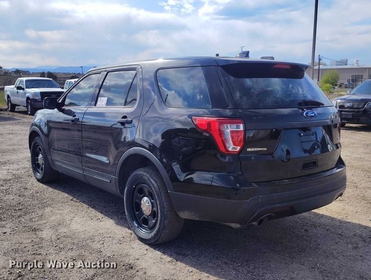 image for item ED0040 2017 Ford Explorer Police Interceptor SUV