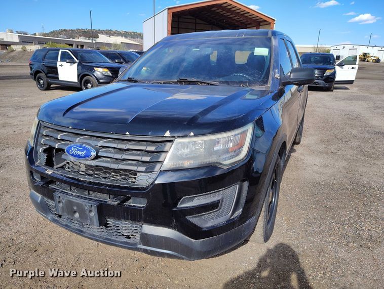 image for item ED0040 2017 Ford Explorer Police Interceptor SUV