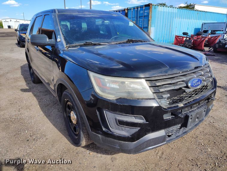 image for item ED0040 2017 Ford Explorer Police Interceptor SUV