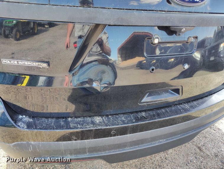 image for item ED0040 2017 Ford Explorer Police Interceptor SUV