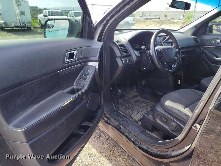 image for item ED0040 2017 Ford Explorer Police Interceptor SUV