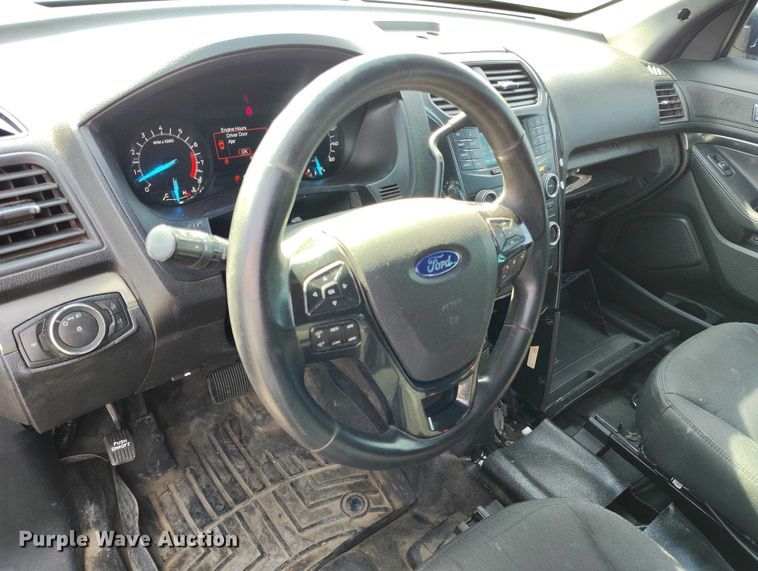 image for item ED0040 2017 Ford Explorer Police Interceptor SUV