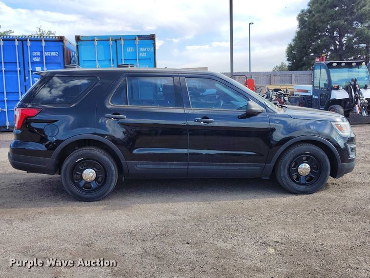 image for item ED0041 2018 Ford Explorer Police Interceptor SUV