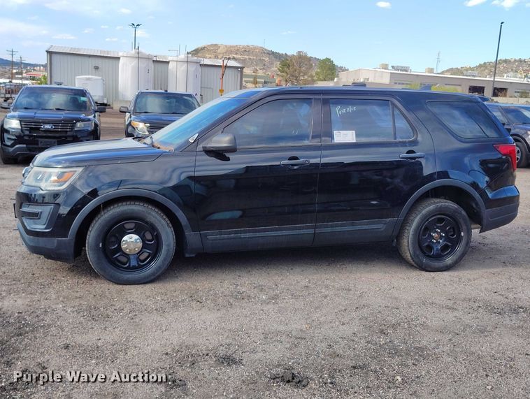 image for item ED0041 2018 Ford Explorer Police Interceptor SUV
