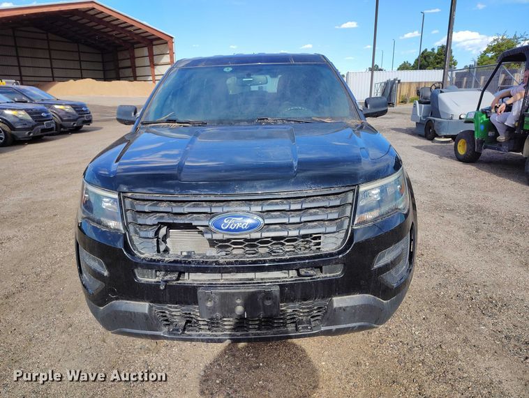 image for item ED0041 2018 Ford Explorer Police Interceptor SUV
