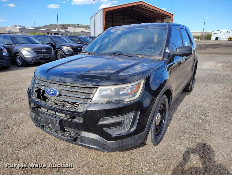 image for item ED0041 2018 Ford Explorer Police Interceptor SUV