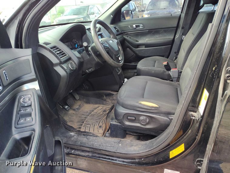 image for item ED0041 2018 Ford Explorer Police Interceptor SUV