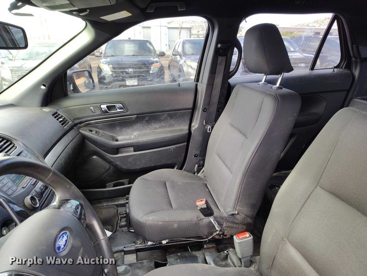 image for item ED0041 2018 Ford Explorer Police Interceptor SUV