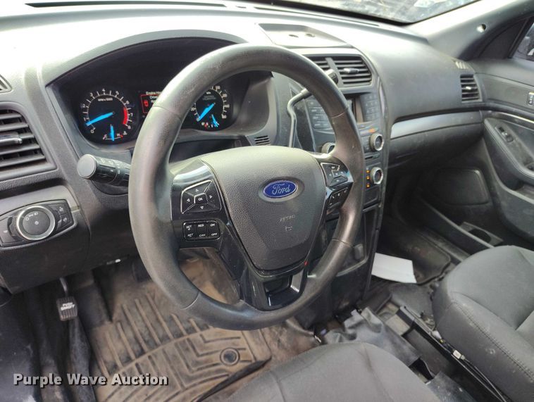 image for item ED0041 2018 Ford Explorer Police Interceptor SUV