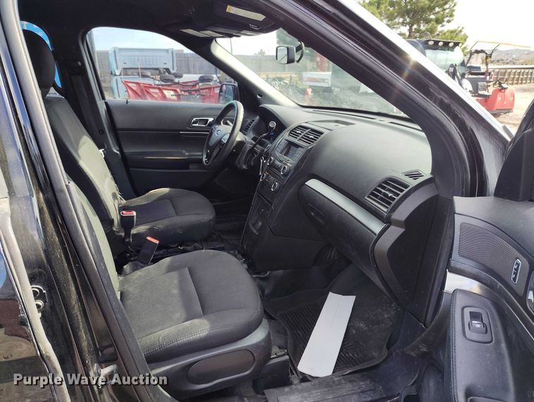 image for item ED0041 2018 Ford Explorer Police Interceptor SUV