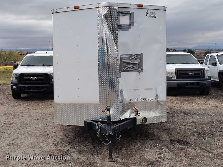 image for item ED0042 2016 Cargo Craft EV-7142 enclosed cargo trailer