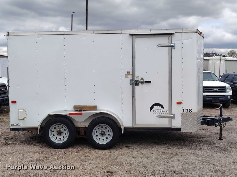 image for item ED0042 2016 Cargo Craft EV-7142 enclosed cargo trailer