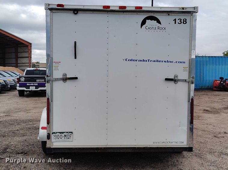 image for item ED0042 2016 Cargo Craft EV-7142 enclosed cargo trailer