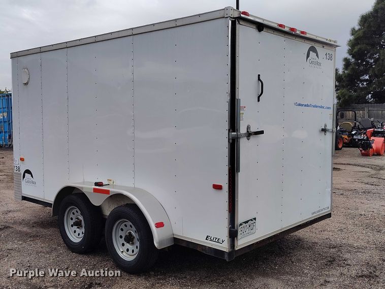 image for item ED0042 2016 Cargo Craft EV-7142 enclosed cargo trailer