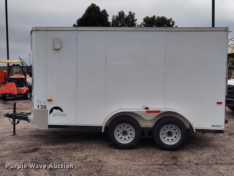 image for item ED0042 2016 Cargo Craft EV-7142 enclosed cargo trailer