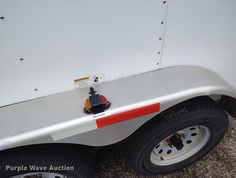 image for item ED0042 2016 Cargo Craft EV-7142 enclosed cargo trailer