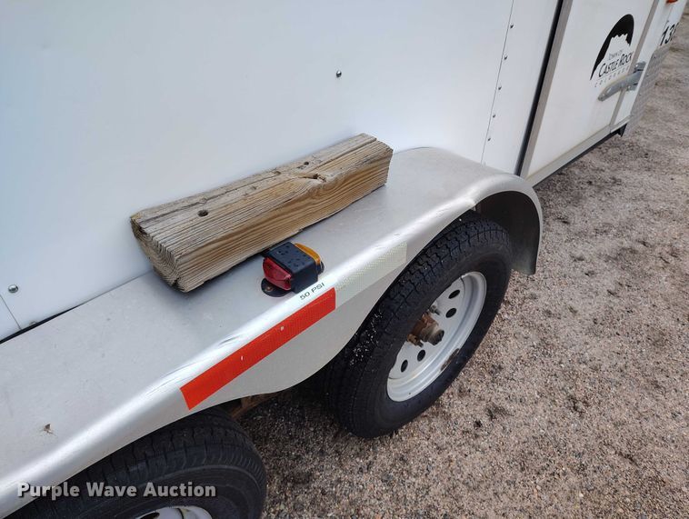 image for item ED0042 2016 Cargo Craft EV-7142 enclosed cargo trailer