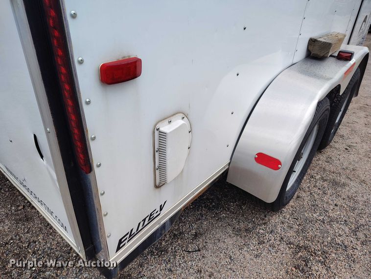 image for item ED0042 2016 Cargo Craft EV-7142 enclosed cargo trailer