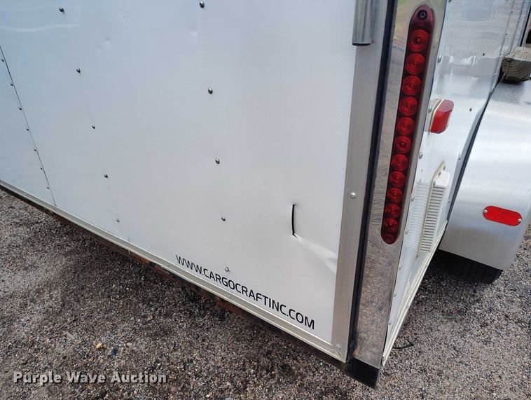 image for item ED0042 2016 Cargo Craft EV-7142 enclosed cargo trailer