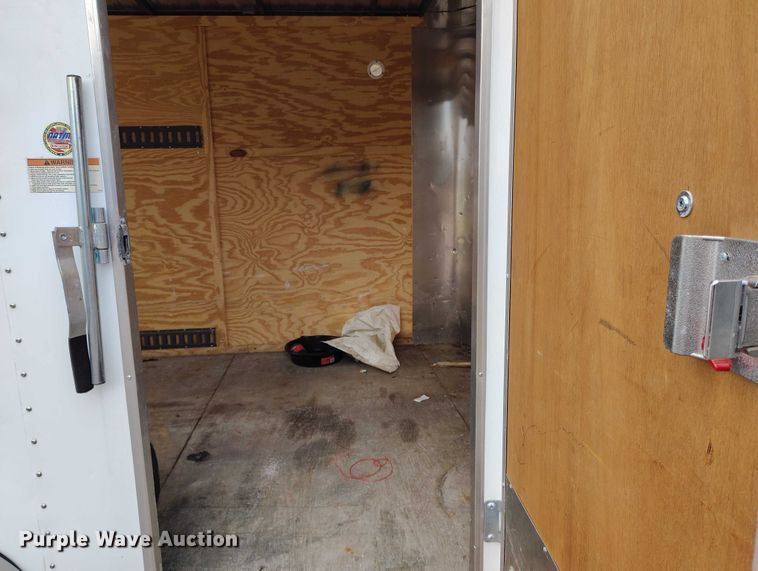 image for item ED0042 2016 Cargo Craft EV-7142 enclosed cargo trailer
