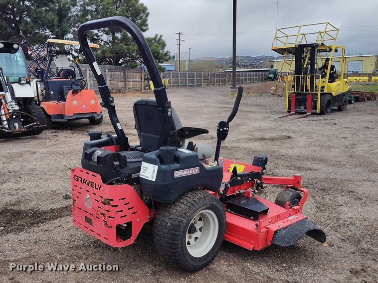 image for item ED0074 Gravely 991117 ZTR lawn mower