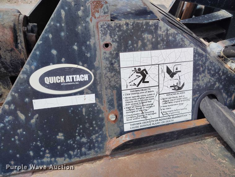 image for item ED0078 Quick Attach skid steer rotary mower