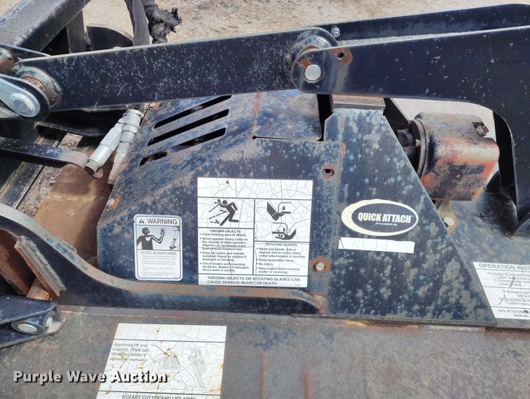 image for item ED0078 Quick Attach skid steer rotary mower