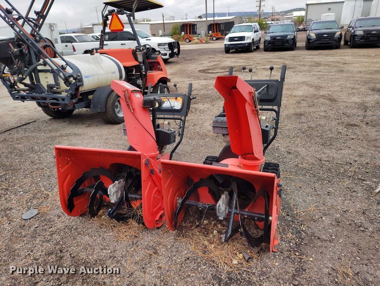 image for item ED0079 (2) Ariens 926LE snow blowers