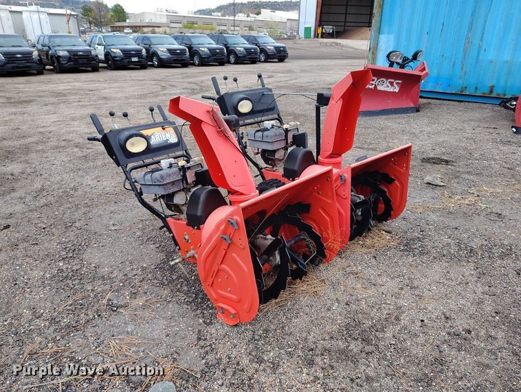 image for item ED0079 (2) Ariens 926LE snow blowers