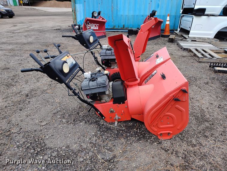 image for item ED0079 (2) Ariens 926LE snow blowers