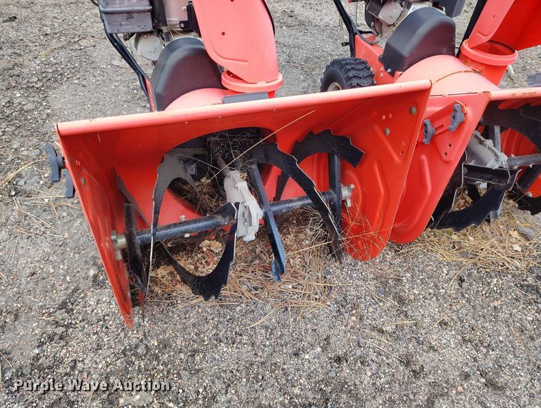 image for item ED0079 (2) Ariens 926LE snow blowers