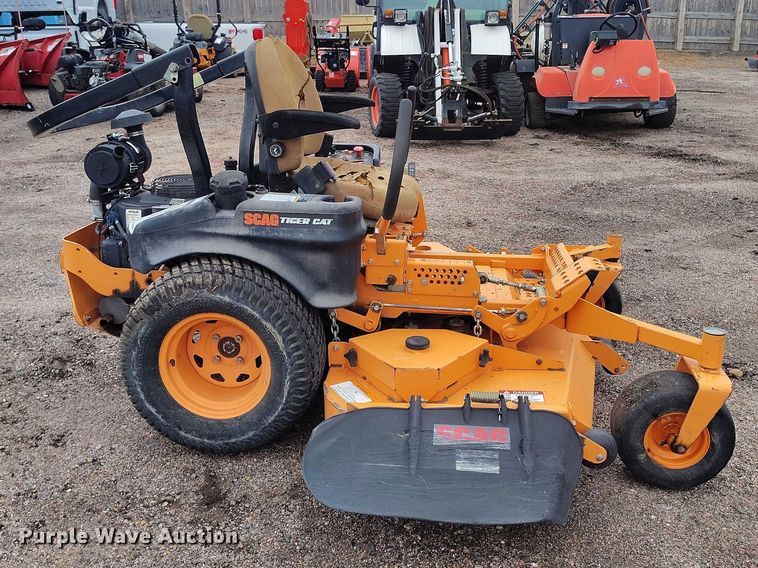 image for item ED0080 Scag Tiger Cat ZTR lawn mower